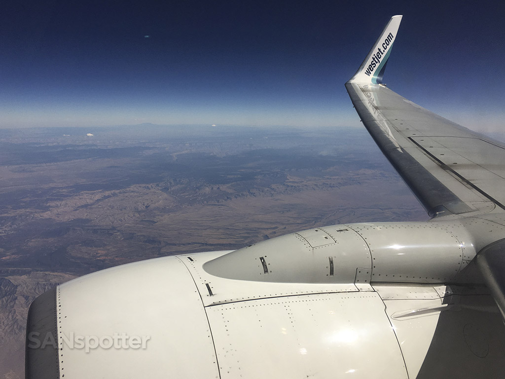 WestJet 737-700 main cabin (economy class) YYC-SAN – SANspotter