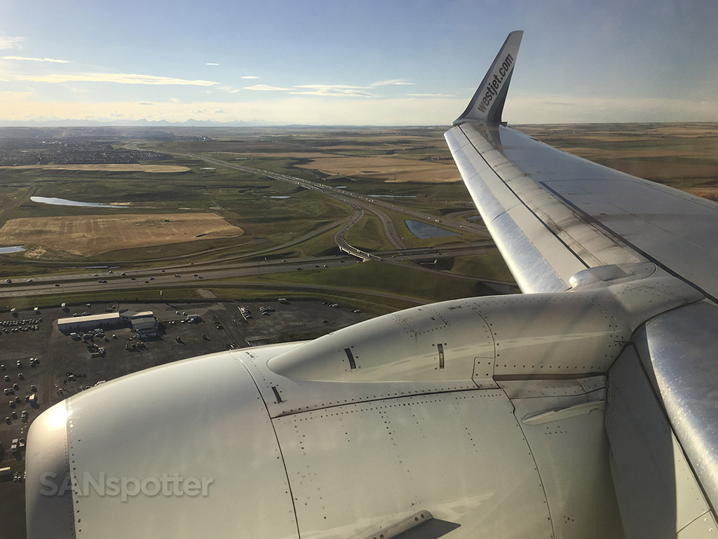 WestJet 737-700 main cabin (economy class) YYC-SAN – SANspotter