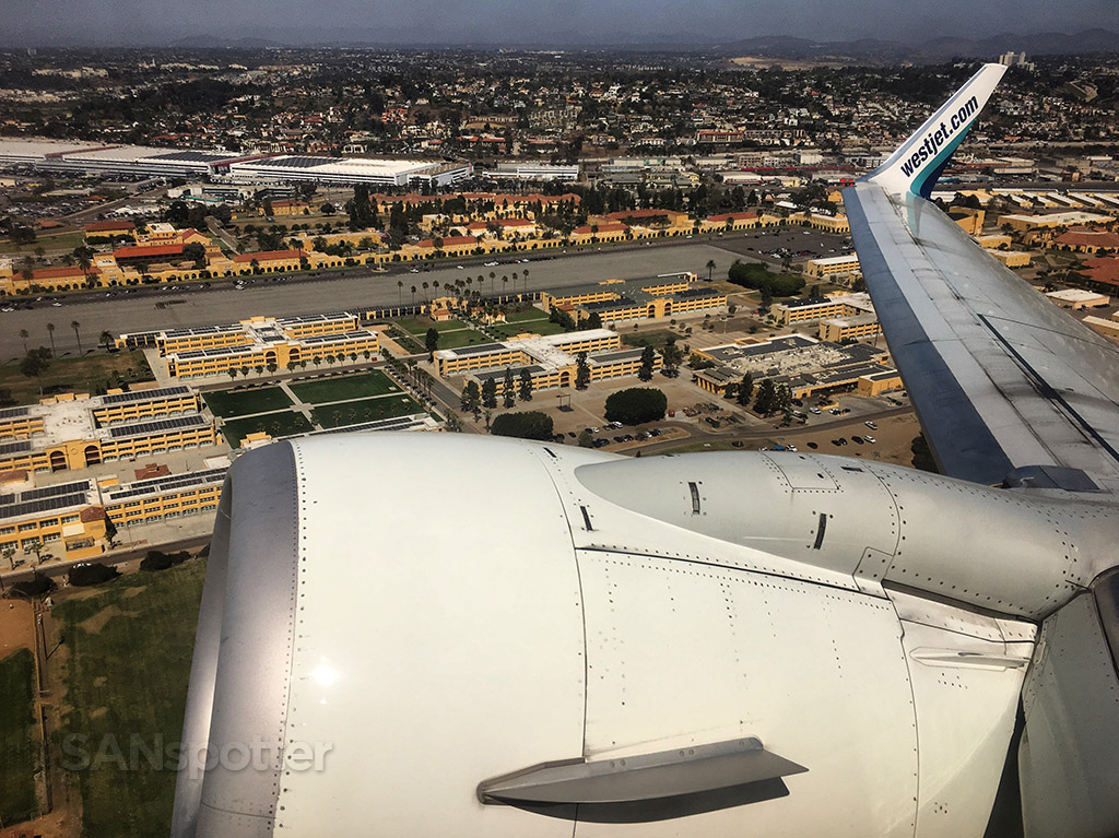 WestJet 737-700 main cabin (economy class) YYC-SAN – SANspotter