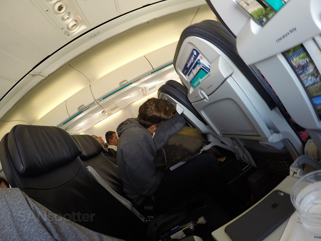 Westjet 737 700 Main Cabin Economy Class Yyc San Sanspotter