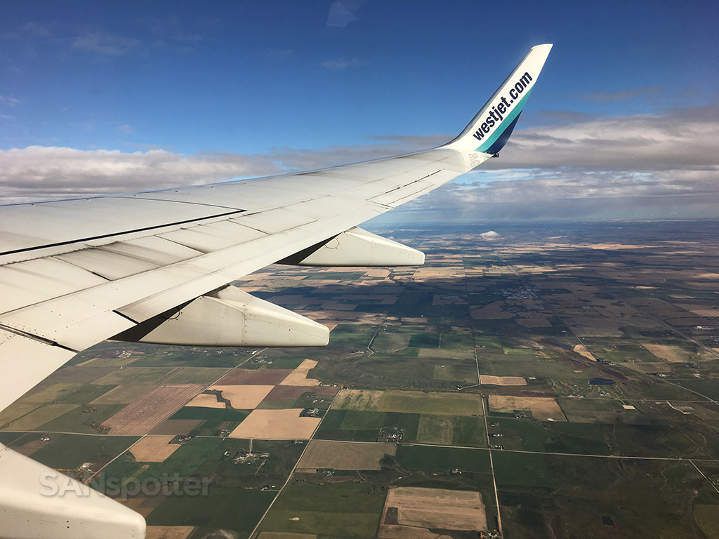 WestJet 737-700 main cabin (economy class) YYC-SAN – SANspotter