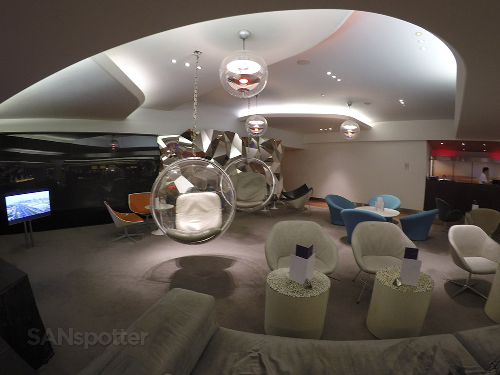 Virgin Atlantic Upper Class lounge furniture