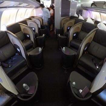 Virgin Atlantic A340-600 Upper Class (business class) London (LHR) to New York (JFK)