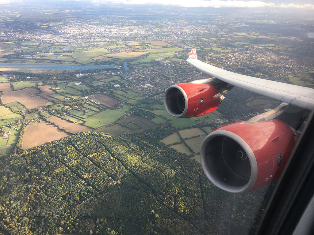 departing LHR