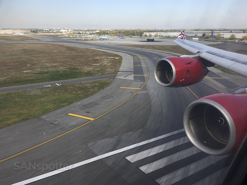 arrival at JFK airport