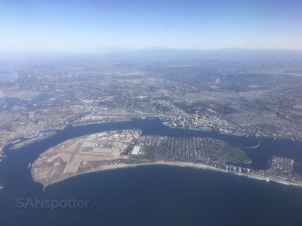 san diego from the air