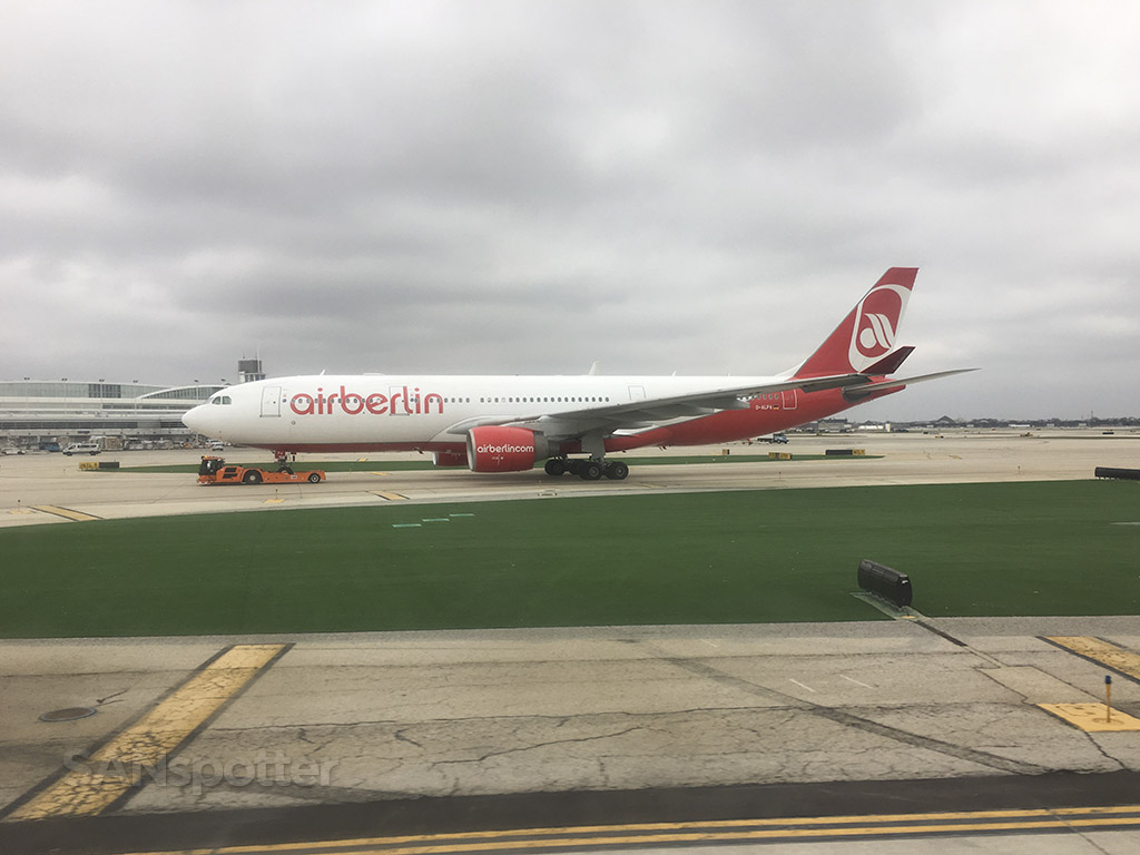 air berlin A330 chicago ORD