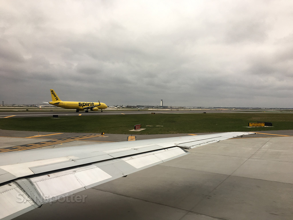 spirit airlines chicago o'hare airport