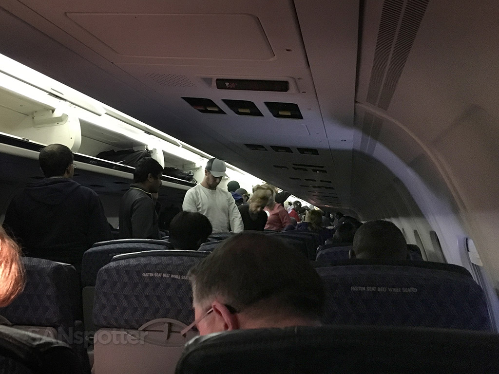 American Airlines MD-83 interior