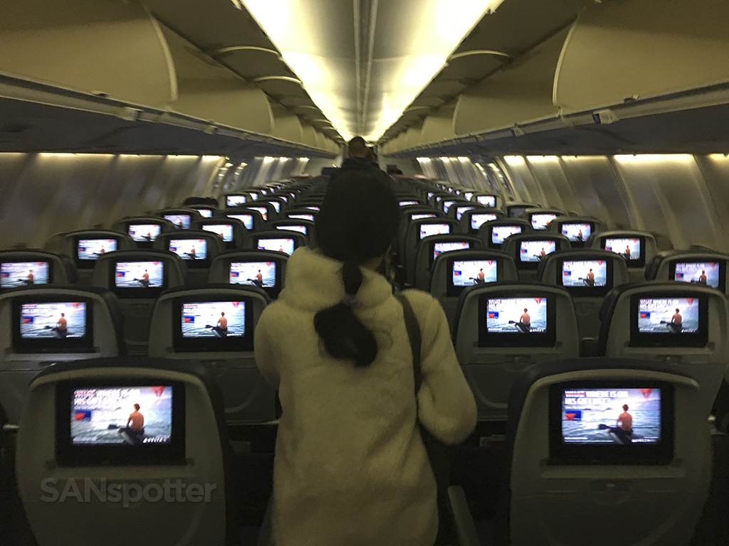 delta air lines 757-300 interior