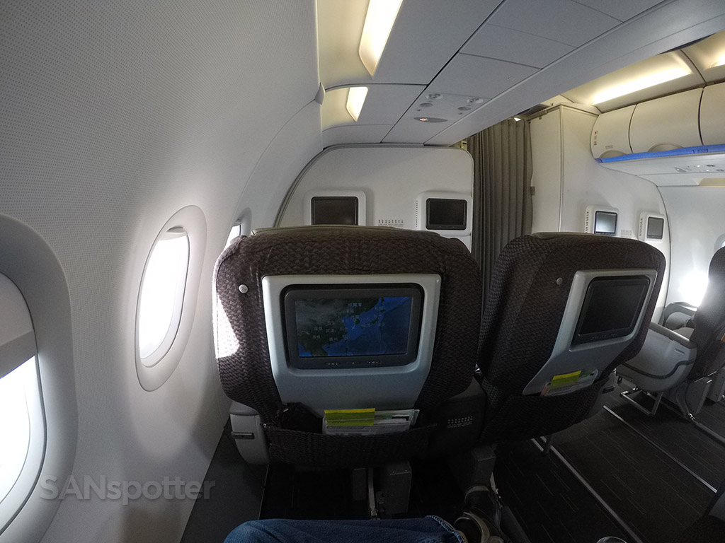 EVA Air A321 business class seats