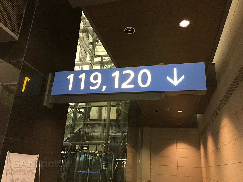 ICN gate 119 and 120