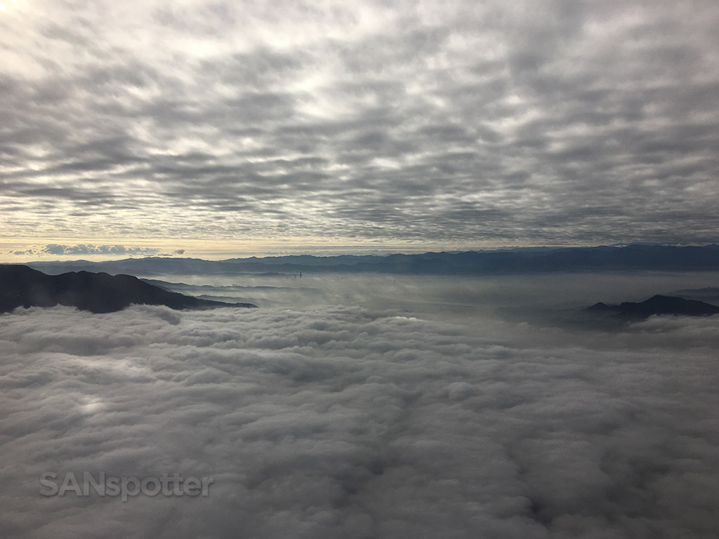 flying into Taipei