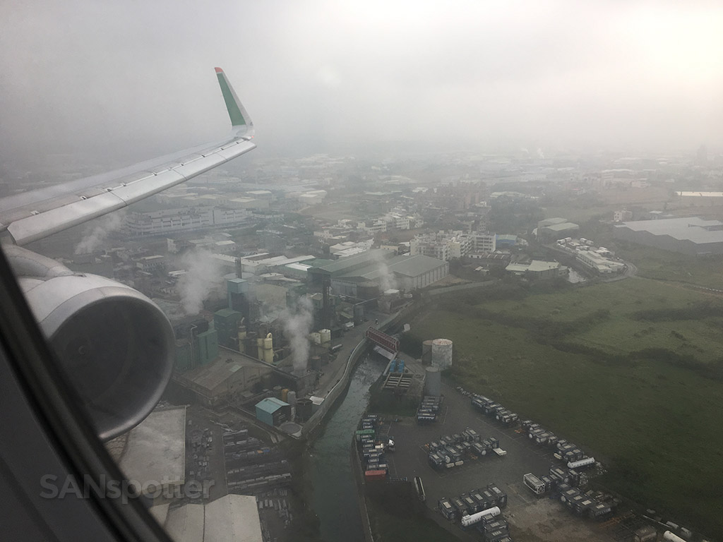 flying into taipei TPE