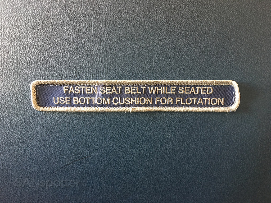 fasten seat belt while seated