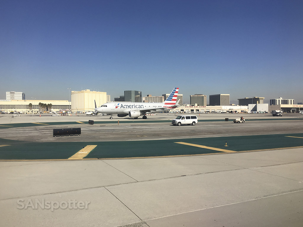 american airlines A319 LAX