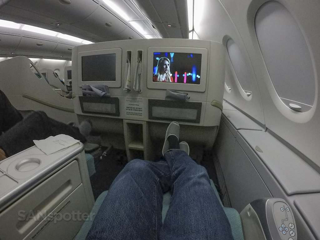 Korean Air A380 800 Prestige Class Business Class Seoul To