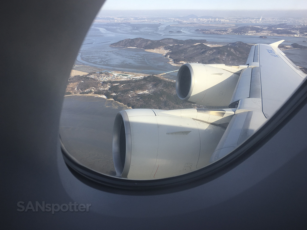 korean air a380 takeoff incheon