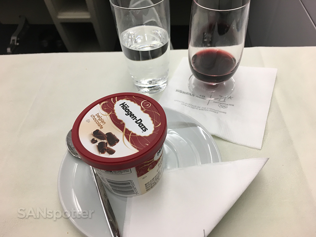 korean air ice cream