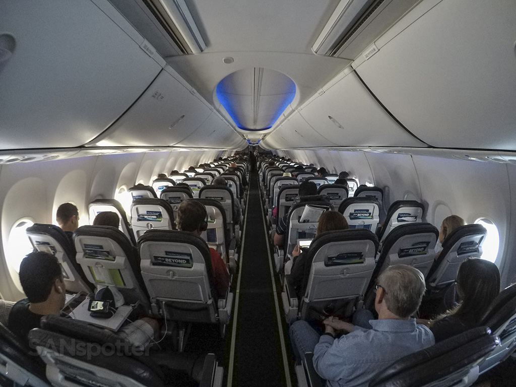 Alaska Airlines 737-800 interior