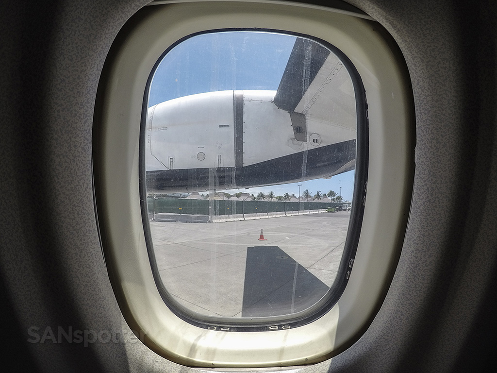 island air ATR 72 window view kona airport