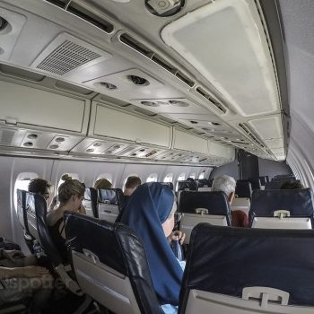 island air ATR 72 cabin pic wide angle