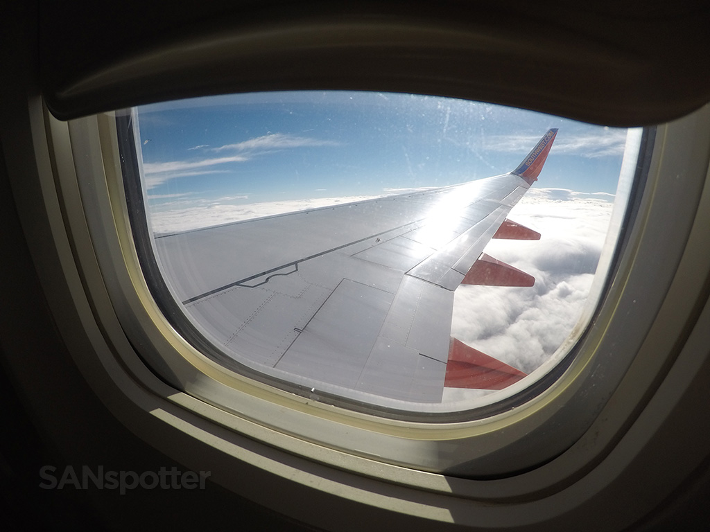 southwest airlines 737-700 window