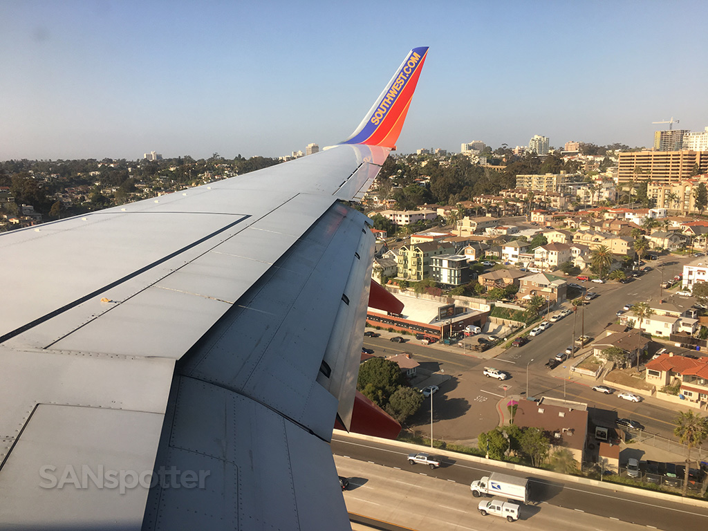 san diego southwest airlines arrival