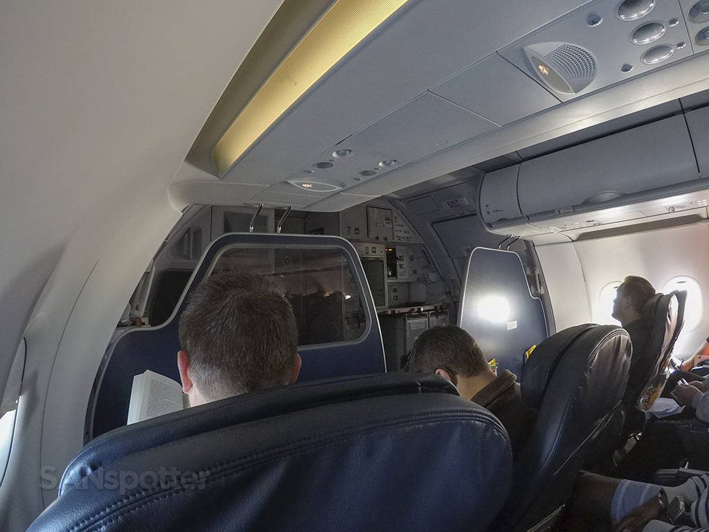 spirit airlines a320 interior