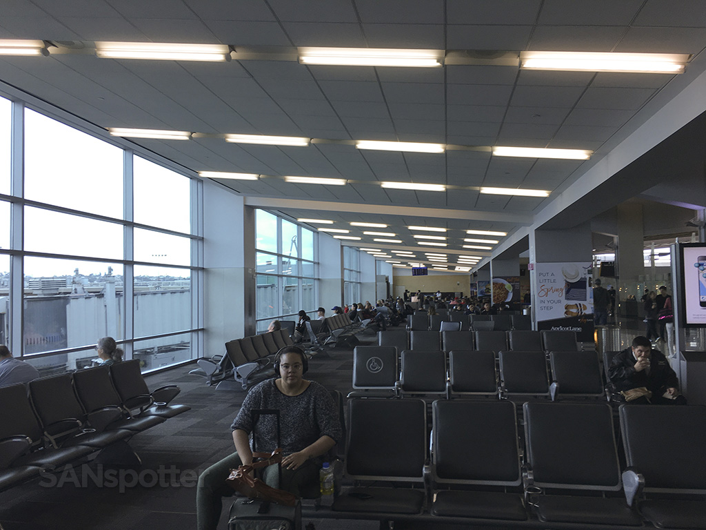 Gate 33 boarding area SAN