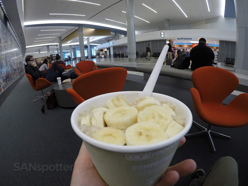 SFO airport breakfast terminal 3