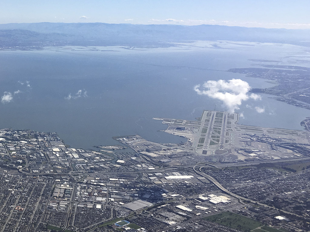 SFO from the air