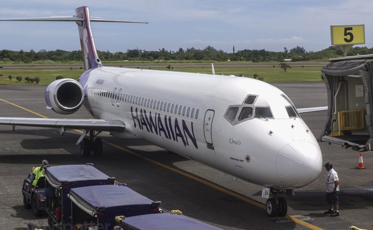 Hawaiian airlines 717 Hilo airport