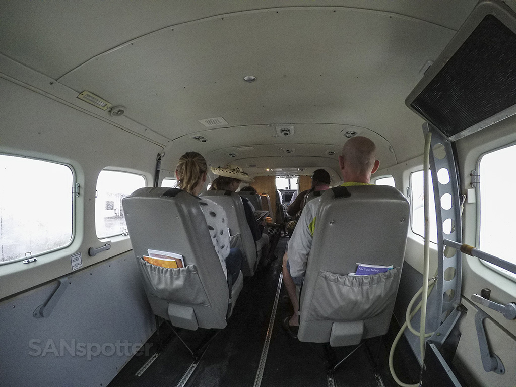 Mokulele Airlines Cessna 208 interior