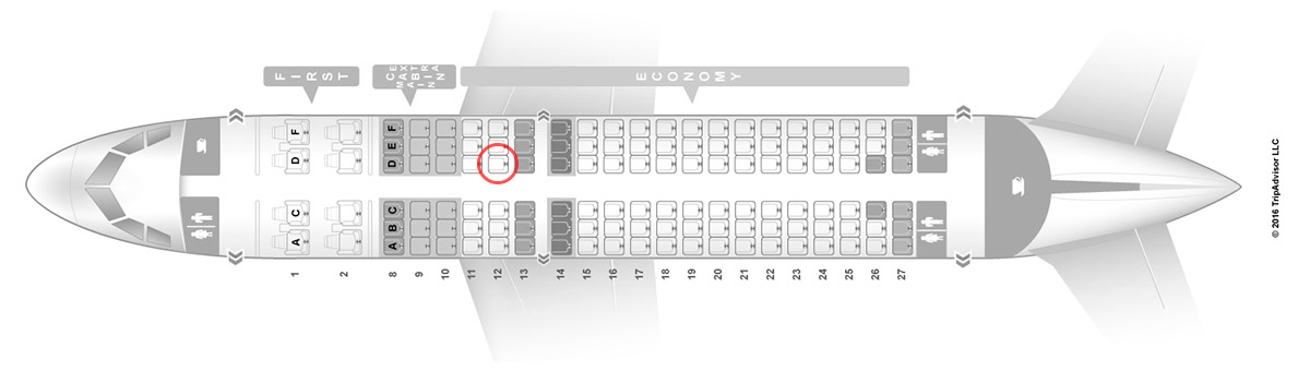 American Airlines A319 Seating Chart