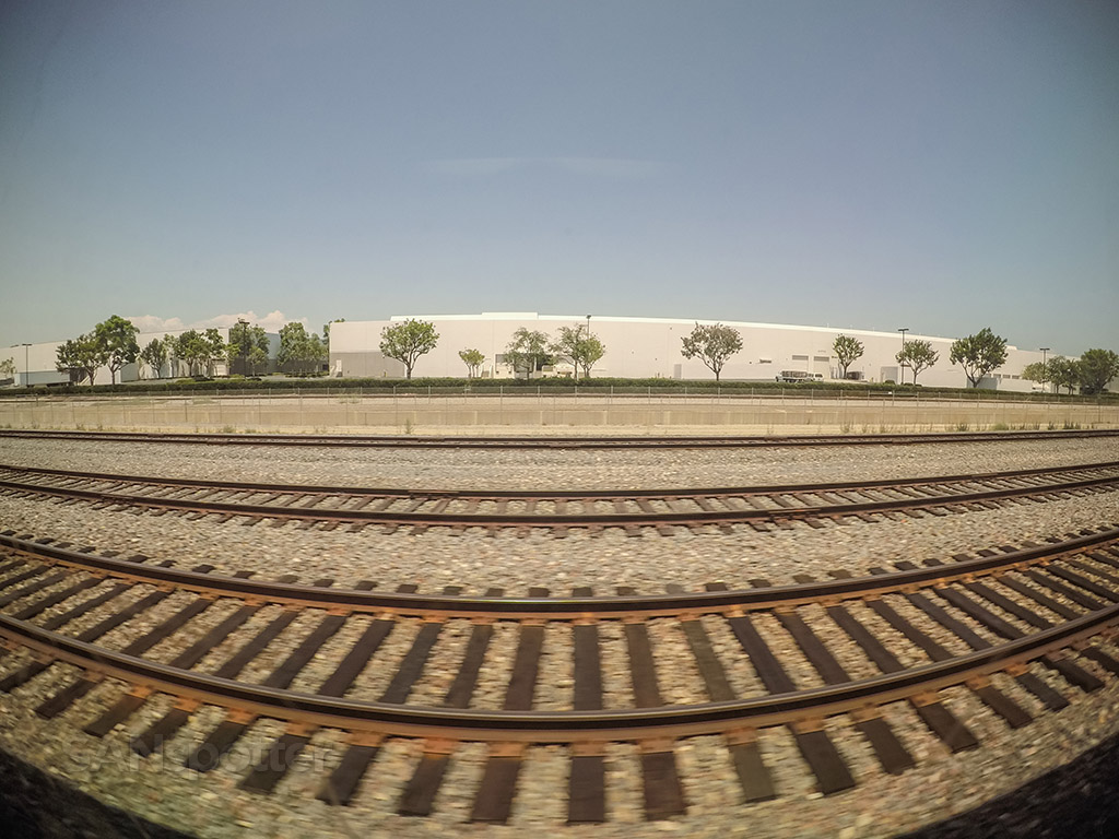 Amtrak train tracks 