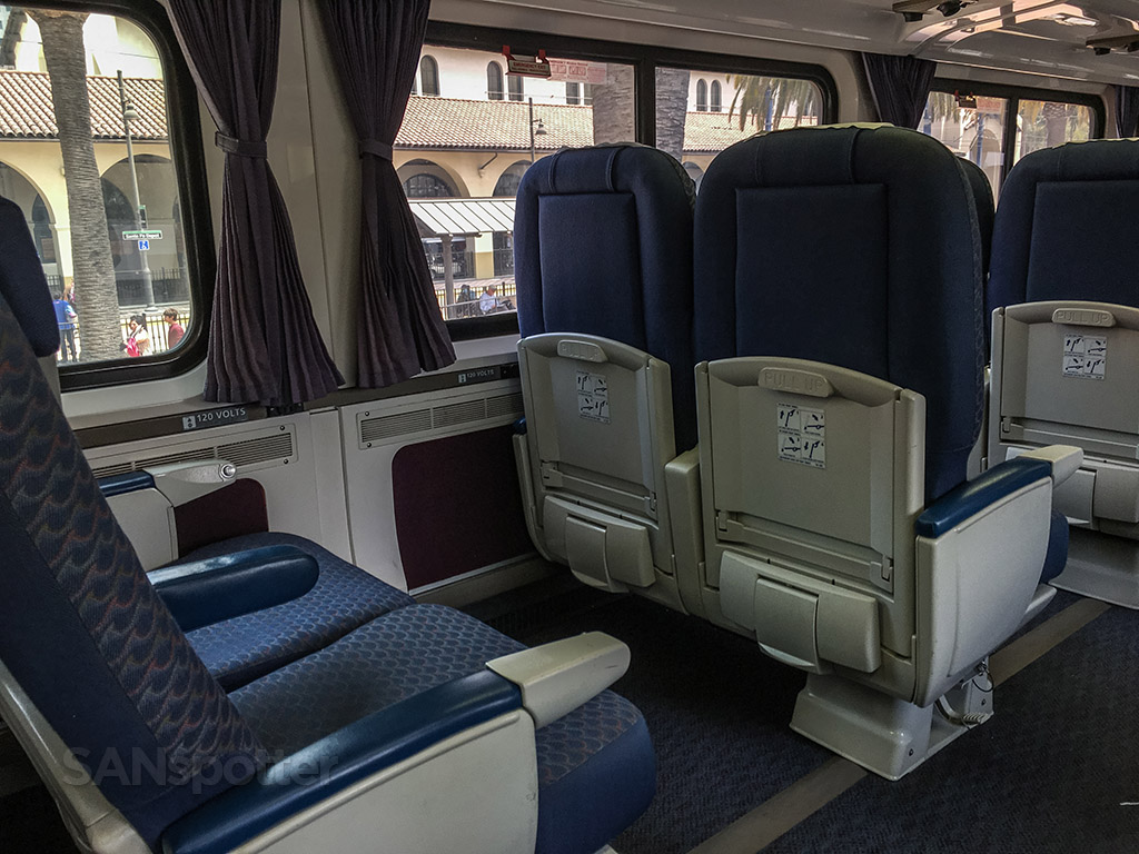 Amtrak Seating Chart