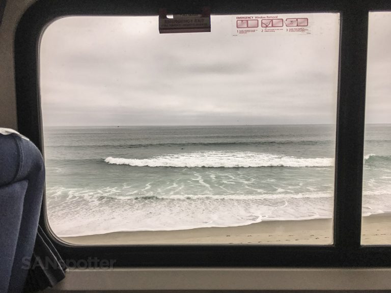 Amtrak Pacific Surfliner business class San Diego to Los Angeles ...