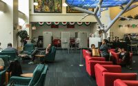 The Grand Lounge Elite, Mexico City airport – way overstaffed, but decent