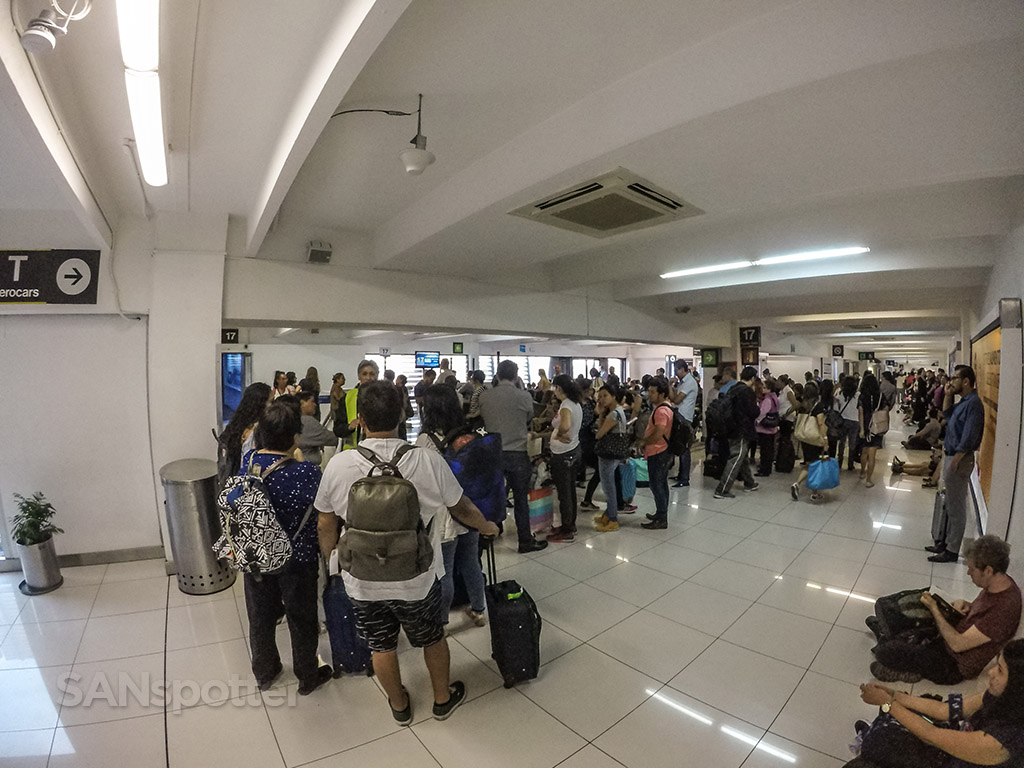 Boarding VivaAerobus flight
