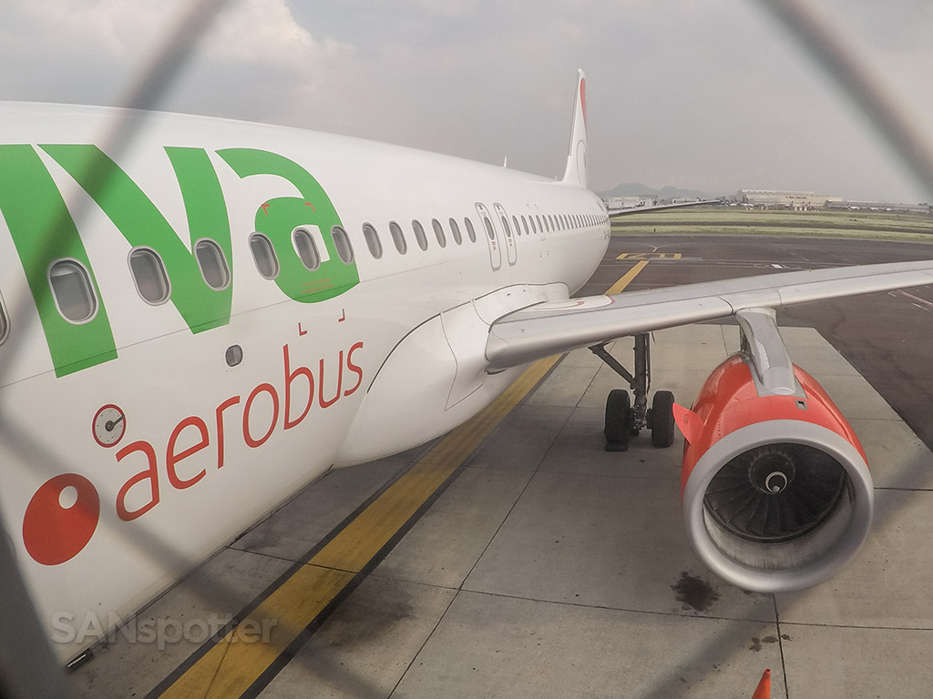 Boarding VivaAerobus a320