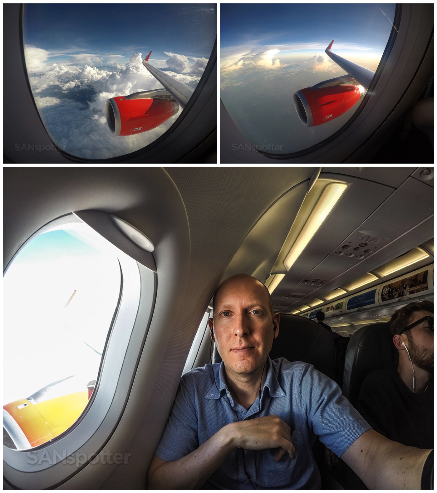 SANspotter selfie VivaAerobus