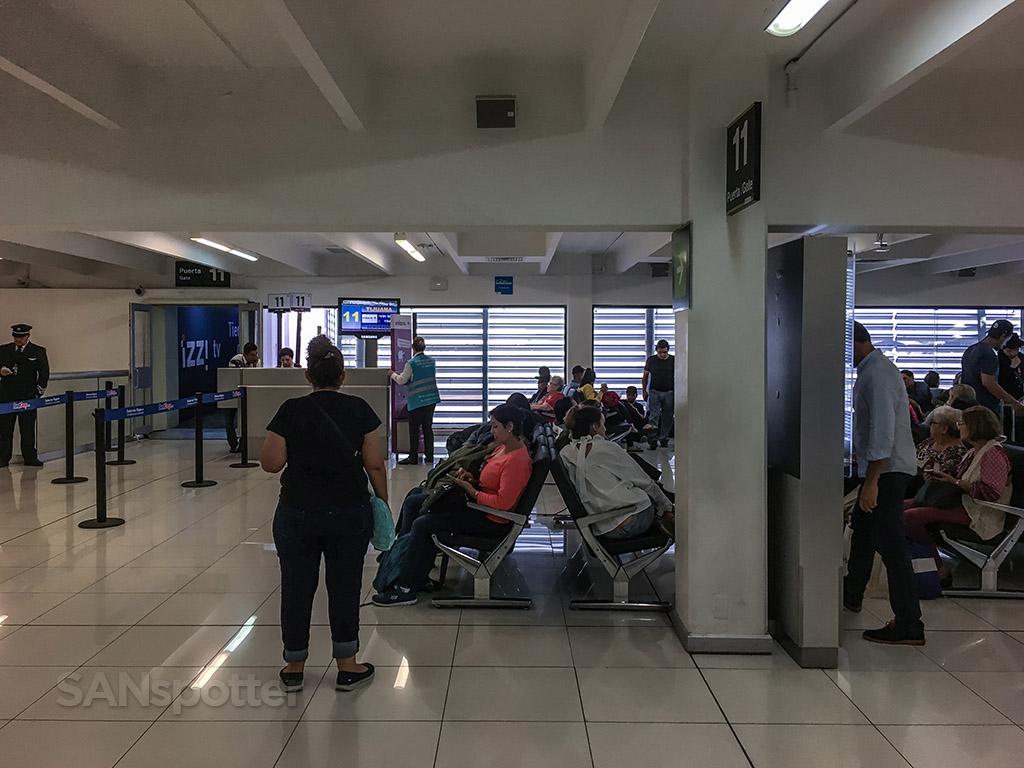 Mexico City airport gate