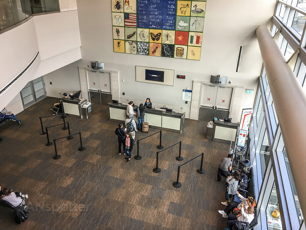 San Francisco international Airport international gate