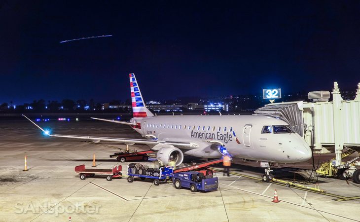 American Eagle ERJ-175 first class will do in a pinch (it’s not great)