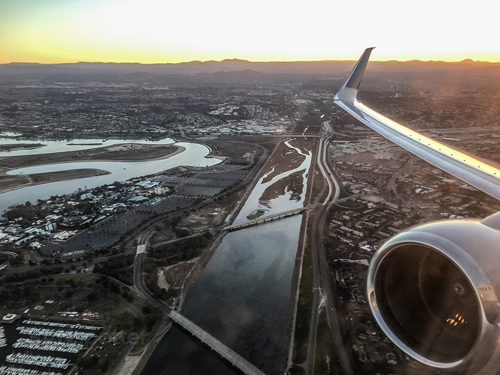 Departing out of San Diego airport 
