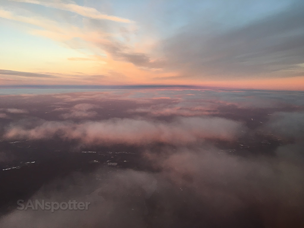 Amazing sunset over Pennsylvania