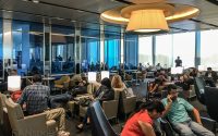 United Club, Terminal 7 LAX – I totally wasn’t prepared for this