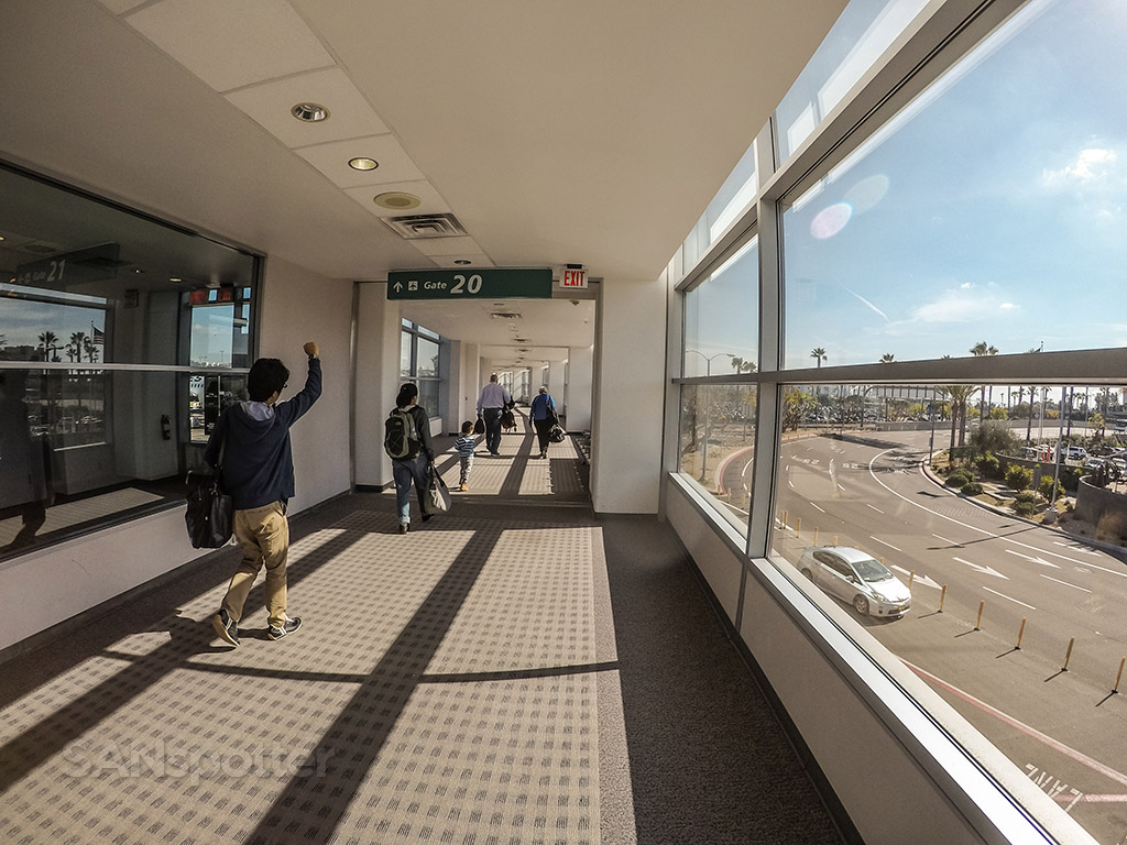 San Diego international Airport international boarding gate