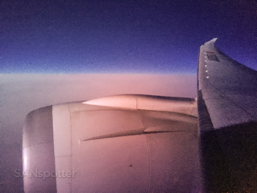 Boeing 787 window tint